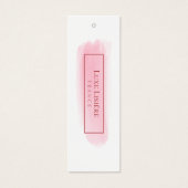 PINK Brush Stroke Hang Tags (Vorderseite)