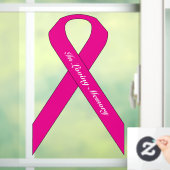[pink] Brustkrebs-Bewusstseinsbildung Fensteraufkleber (Zuhause)