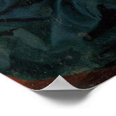 Pink Bubble Gum Lady AlterArt Poster (Ecke)