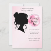 Pink Bubblegum Dream Candy Sweet 16 Celebration   Einladung (Vorderseite)