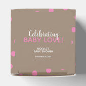 Pink Bubblegum, Polka Dot | Sie ist bereit zum Pop Geschenkschachtel (Oben)