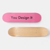 Pink Bubblegum Skateboard (Horizontal)