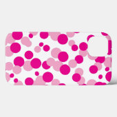Pink Bubbles Confetti iPad Case (Rückseite (Horizontal))
