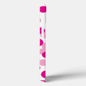 Pink Bubbles Confetti iPad Case (Rückseite / Rechts)