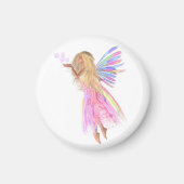 Pink Bubbles Fairy Magnet (Vorne)