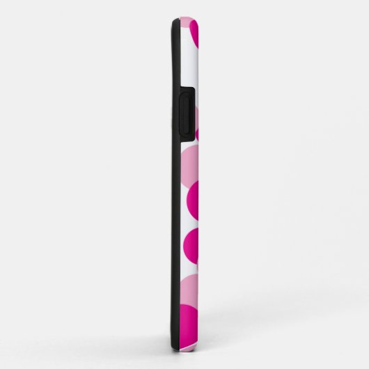 Pink Bubbles iPhone Case (Hinten/Rechts)