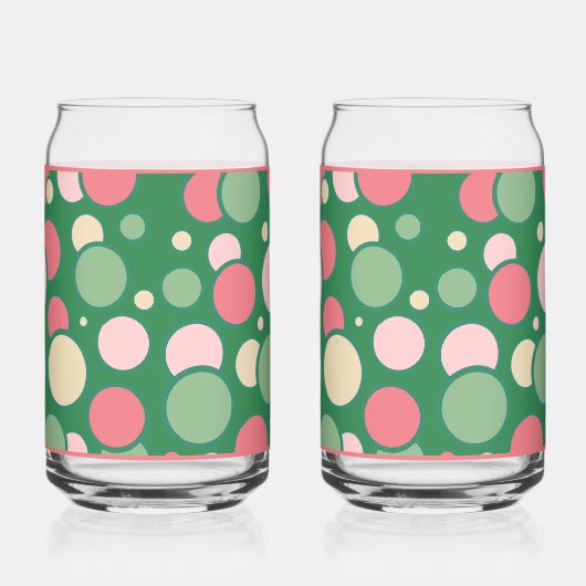 Pink Bubbles Soda Glass Dosenglas (Rechts)
