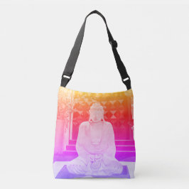 Pink Buddha Crossbody Bag Tragetaschen Mit Langen Trägern