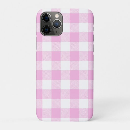 Pink Buffalo Check Case-Mate iPhone Hülle (Rückseite)