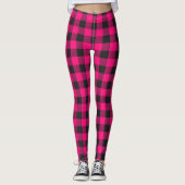 Pink Buffalo Kariert Leggings (Vorderseite)