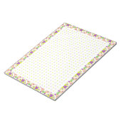 Pink BuJo Dot Grid ADHD Habit Tracker Goal Planner Notizblock (angewinkelt)