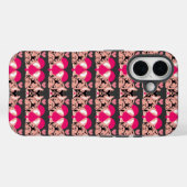 Pink Bulldogs Case-Mate iPhone Hülle (Rückseite (Horizontal))