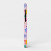 Pink Bumblebee Inspirivity Niedlich Girly Blume Case-Mate iPhone Hülle (Hinten/Links)