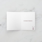 Pink Bunny Bio Planet Mitteilungskarten (Innenseite)