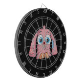 Pink Bunny Dartscheibe (Vorderseite Links)