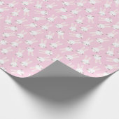 Pink Bunny Geschenkpapier (Ecke)