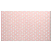 Pink Bunny Niedlich White Rabbit Muster Stoff (Yard (91,4 cm))