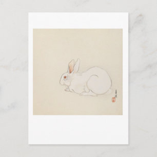 Pink Bunny Postkarte