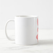 PINK BUNNY RABBIT KAFFEETASSE (Links)