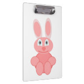 PINK BUNNY RABBIT KLEMMBRETT (Rechts)