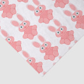 PINK BUNNY RABBIT SEIDENPAPIER (Ausschnitt)