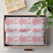 PINK BUNNY RABBIT SEIDENPAPIER (Geschenk)