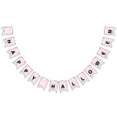 Pink Bunting Halloween Wimpelkette (Alle)