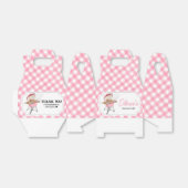 Pink Burger GRILLEN Babydusche Geschenkschachtel (Ungefaltet)