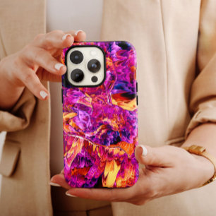 Pink Burst Abstrakt iPhone 14 Case-Mate Hülle