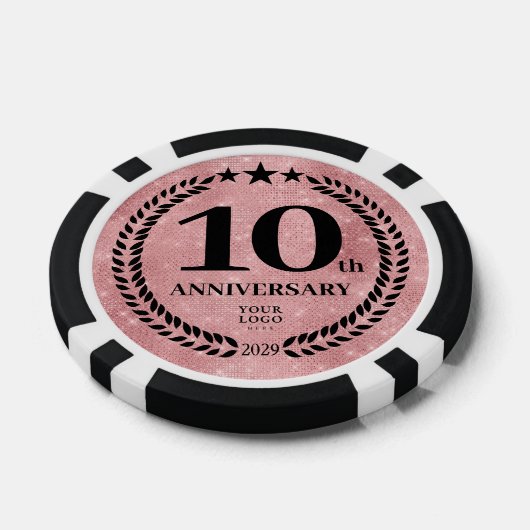 Pink Business 10th Anniversary Pokerchips (Einzeln)