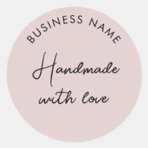 Pink Business Handmade Business