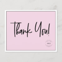 Pink Business Logo Social Website Code Vielen Dank
