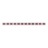 Pink Business Logo Website Unternehmen Satinband (Vorderseite)
