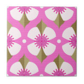 Pink Buttercup Fliese (Vorderseite)