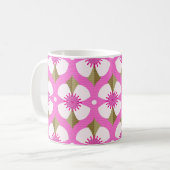 Pink Buttercup Kaffeetasse (Vorderseite Links)