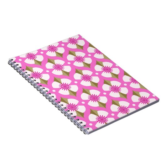 Pink Buttercup Notizblock (Rechte Seite)