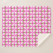 Pink Buttercup Sherpadecke (Vorderseite (Horizontal))