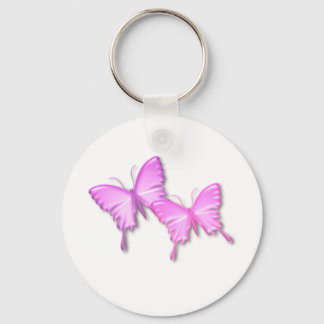 Pink Butterfats Design Schlüsselanhänger