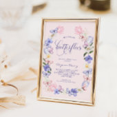 Pink Butterfells Brautparty Einladung