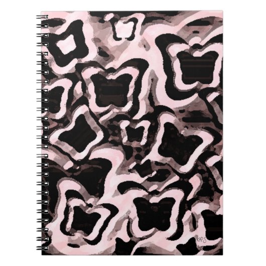 Pink Butterfells PB Notizblock (Vorderseite)