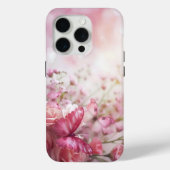 Pink Butterflies and Roses Case-Mate iPhone Hülle (Rückseite)