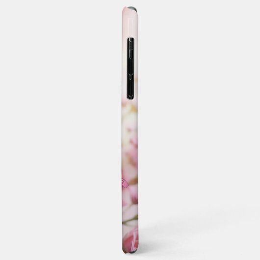 Pink butterflies and roses Phone Case (Hinten/Links)