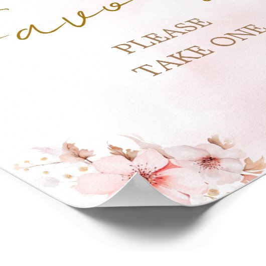 Pink Butterfly Baby Duschmädchen Liebling Schild (Ecke)