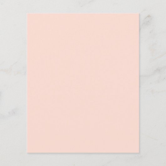 Pink Butterfly Babyduschkarte (Rückseite)