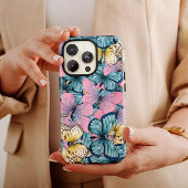 Pink Butterfly Hive iPhone | Butterfly iPhone Case