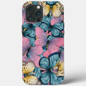 Pink Butterfly Hive iPhone | Butterfly iPhone Case (Rückseite)