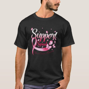 Pink Butterfly Krieger unterstützen Brustkrebs im T-Shirt