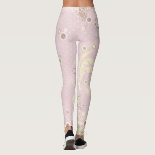 Pink Butterfly Leggings (Rückseite)