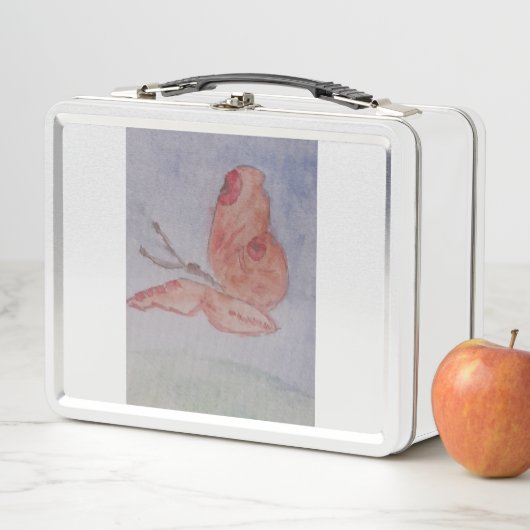 Pink Butterfly Lunch Box (Beispiel)
