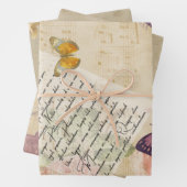 Pink Butterfly Symphony Geschenkpapier Set (Beispiel)